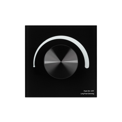 Панель Rotary SMART-P28-DIM Black (12-24V, 2.4G) (Arlight, IP20 Пластик, 5 лет)